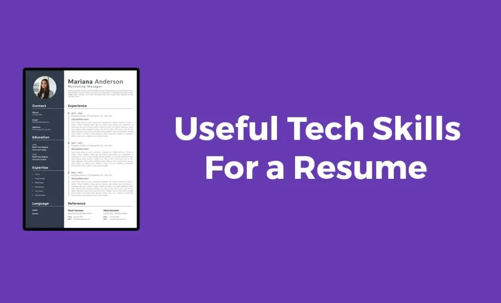 Useful Tech Skills for a Resume